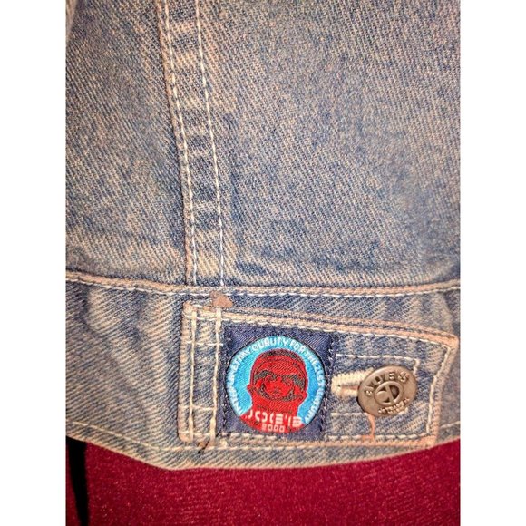Joe's Industrial Denim Womens Jacket Size Small Blue Garage Wash Sandbla… - Picture 6 of 6